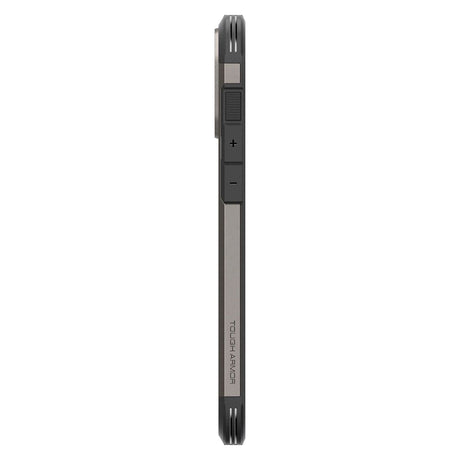 Husa de protectie Spigen Tough Armor MagSafe (ACS08012) compatibil cu iPhone 16 Pro Max, Gunmetal