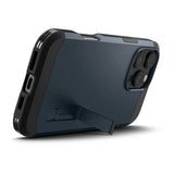 Husa de protectie Spigen Tough Armor MagSafe (ACS08014) compatibil cu iPhone 16 Pro Max, Metal Slate