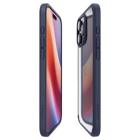 Husa de protectie Spigen Ultra Hybrid (ACS07997) compatibil cu iPhone 16 Pro Max, Bleumarin