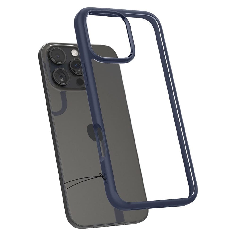 Husa de protectie Spigen Ultra Hybrid (ACS07997) compatibil cu iPhone 16 Pro Max, Bleumarin