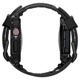 Accesoriu smartwatch Spigen Rugged Armor Pro (ACS08591) compatibil cu Apple Watch 10 42mm / Watch 11 42mm, Negru Mat