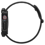 Accesoriu smartwatch Spigen Rugged Armor (ACS08585) compatibil cu Apple Watch 10 42mm / Watch 11 42mm, Negru