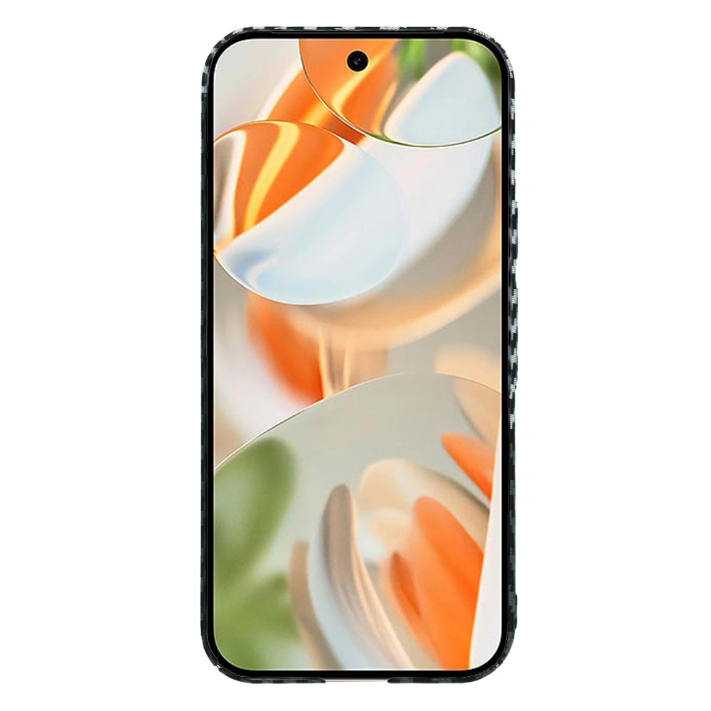 Husa de protectie Techsuit Carbonite FiberShell compatibil cu Google Pixel 9 Pro, Stealth Gray