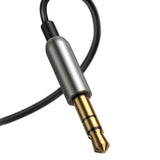 Gadget Baseus Wireless Audio Receiver BA01 (CABA01-01), Jack 3.5mm to Car Auxiliary, USB, Bluetooth 5.0, Zinc Alloy, Negru