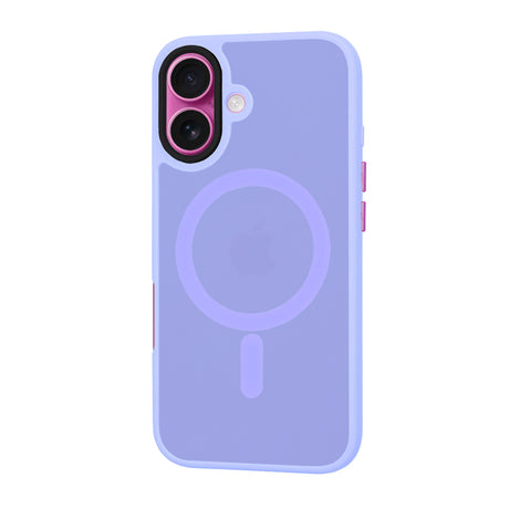 Husa de protectie Techsuit HaloFrost MagSafe Series compatibil cu iPhone 16 Plus, Mov Deschis