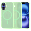 Husa de protectie Techsuit HaloFrost MagSafe Series compatibil cu iPhone 16, Verde Deschis
