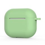 Casti Techsuit Silicone Case, for AirPods 4, Smooth Ultrathin Material, Matcha Green