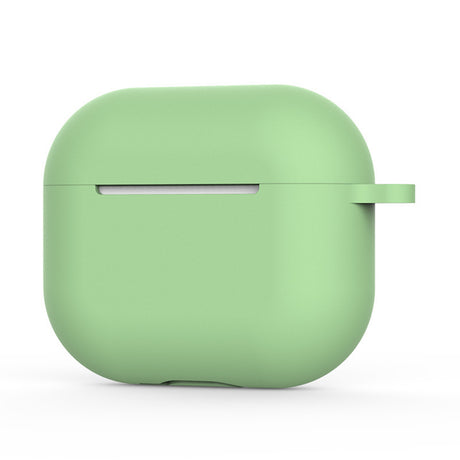 Casti Techsuit Silicone Case, for AirPods 4, Smooth Ultrathin Material, Matcha Green