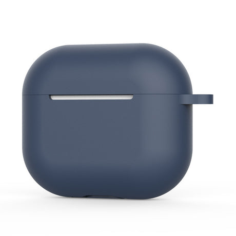 Casti Techsuit Silicone Case, for AirPods 4, Smooth Ultrathin Material, Bleumarin