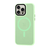 Husa de protectie Techsuit HaloFrost MagSafe Series compatibil cu iPhone 16 Pro Max, Verde Deschis