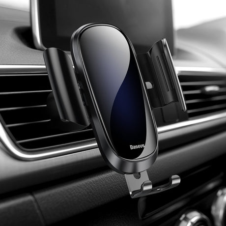 Suport Baseus Future (SUYL-WL01), Gravity Grip for Air Vent, 360° Adjustable, 4 - , Negru