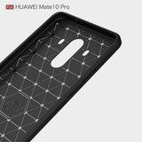 Husa de protectie Techsuit Carbon Silicone compatibil cu Huawei Mate 10 Pro, Negru