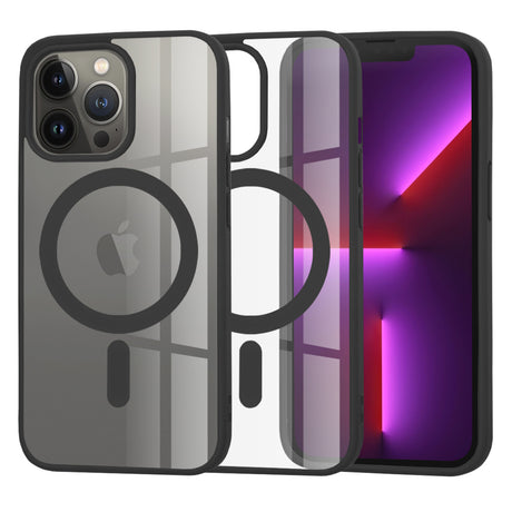 Husă Techsuit MagSafe Pro neagră pentru iPhone 13 Pro