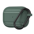 Casti Techsuit Carbon Silicone, for AirPods 3, Verde