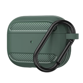 Casti Techsuit Carbon Silicone, for AirPods 3, Verde