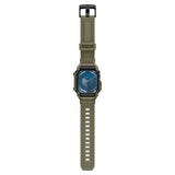Accesoriu smartwatch Spigen Rugged Armor Pro (ACS08608) compatibil cu Apple Watch 10 46mm / Watch 11 46mm, Vintage Khaki