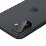 Folie de protectie Spigen (set de 2) Optik.tR Camera Glass (AGL07922) compatibil cu iPhone 16 / iPhone 16 Plus, Negru