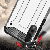 Husa de protectie Techsuit Hybrid Armor compatibil cu Huawei P20 Pro, Negru