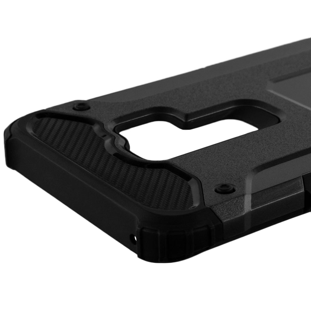 Husa de protectie Techsuit Hybrid Armor compatibil cu Samsung Galaxy S9 Plus, Negru