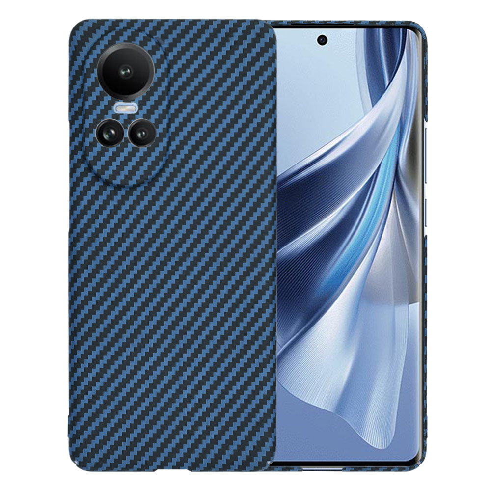 Husa de protectie Techsuit Carbonite FiberShell compatibil cu Oppo Reno10 / Reno10 Pro, Cyan