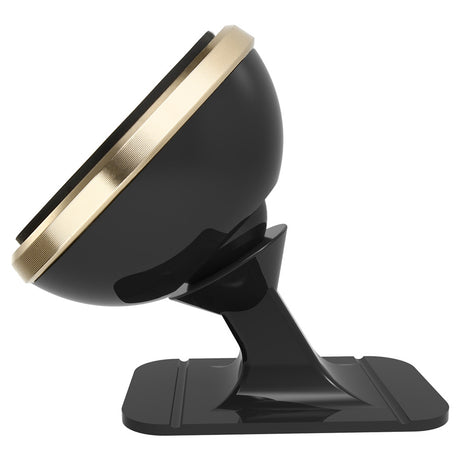 Suport Baseus 360° Degree (SUCX140015), Magnetic Grip for Dashboard, Windshield, Luxury Gold