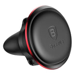 Suport Baseus SUGX-A09 (C40141201913-00), Magnetic Grip for Air Vent, 360° Rotation, with Cable Holder, Rosu