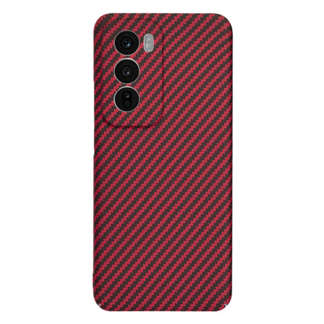 Husa de protectie Techsuit Carbonite FiberShell compatibil cu Oppo Reno12, Rosu