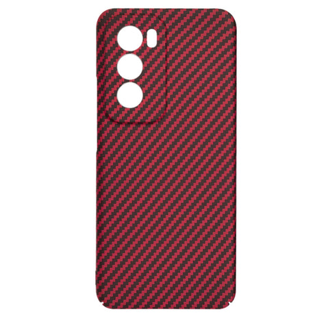 Husa de protectie Techsuit Carbonite FiberShell compatibil cu Oppo Reno12, Rosu