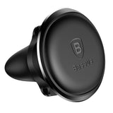 Suport Baseus (C40141201113-00), Magnetic Grip for Air Vent, 360° Rotation, with Cable Holder, Negru