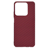 Husa de protectie Techsuit Carbonite FiberShell compatibil cu Realme C61 / Realme C63, Rosu