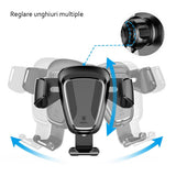 Suport Baseus Gravity (SUYL-01), Gravity Grip for Air Vent, Negru