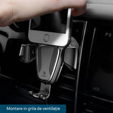 Suport Baseus Gravity (SUYL-01), Gravity Grip for Air Vent, Negru