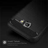 Husa de protectie Techsuit Carbon Silicone compatibil cu Samsung Galaxy A5 2017 A520, Negru