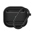 Casti Techsuit Carbon Silicone, for AirPods 3, Negru