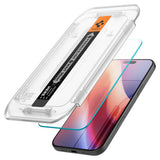 Folie de protectie Spigen Glas.tR EZ-FIT (AGL07935) compatibil cu iPhone 16 Pro, Transparent