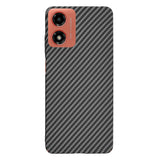 Husa de protectie Techsuit Carbonite FiberShell compatibil cu Motorola Moto G04 / Moto G04s / Moto G24 / Moto E14, Negru