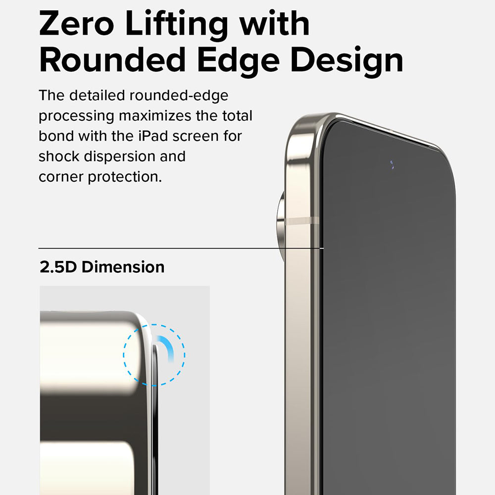 Folie de protectie Ringke Easy Slide Tempered Glass (set de 2) compatibil cu Google Pixel 9 Pro XL, Transparent