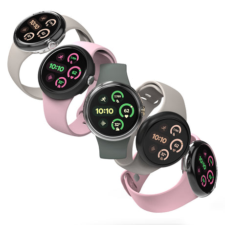 Accesoriu smartwatch Ringke Slim (set de 2) compatibil cu Google Pixel Watch 3 45mm, Transparent / Matte Black