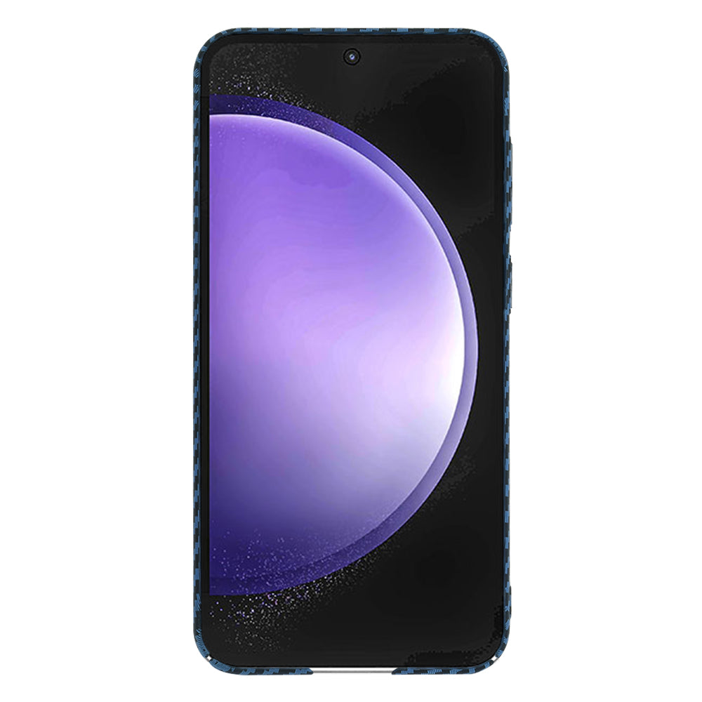 Husa de protectie Techsuit Carbonite FiberShell compatibil cu Samsung Galaxy S23 FE, Cyan