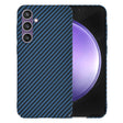 Husa de protectie Techsuit Carbonite FiberShell compatibil cu Samsung Galaxy S23 FE, Cyan