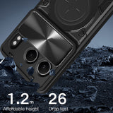 Husă Techsuit CamGuard Pro neagră pentru OnePlus Nord 4