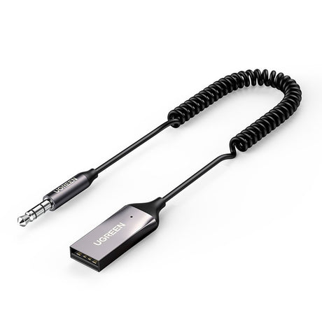 Adaptor Ugreen Bluetooth CM309 (70601), Jack 3,5 mm, gri