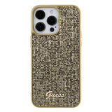 Husa de protectie Guess Disco Metal Script (GUHCP15XPMSDGSD) compatibil cu iPhone 15 Pro Max, Auriu