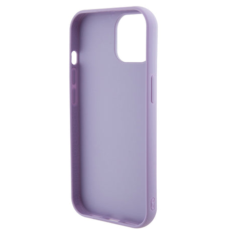 Husa de protectie Guess Sequin Script Metal (GUHCP15SPSFDGSU) compatibil cu iPhone 15, Mov
