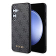 Husa de protectie Guess Hardcase 4G Metal Gold Logo (GUHCS24SG4GFGR) compatibil cu Samsung Galaxy S24, Negru