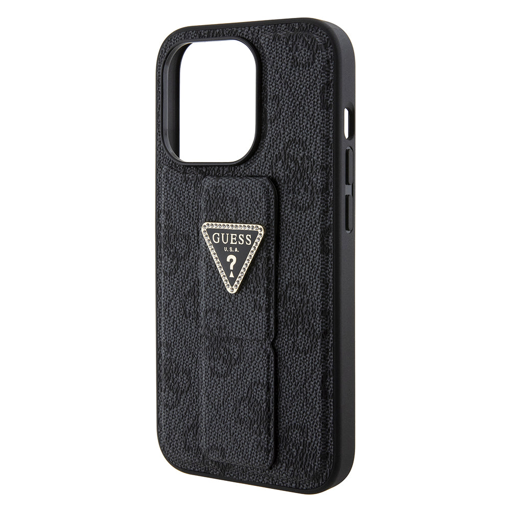 Husă Guess pentru iPhone 15 Pro, neagră
