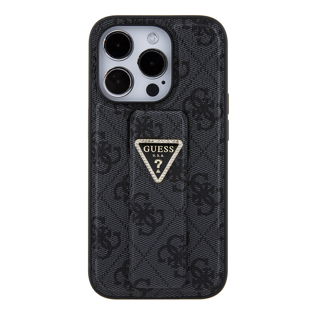 Husă Guess pentru iPhone 15 Pro, neagră