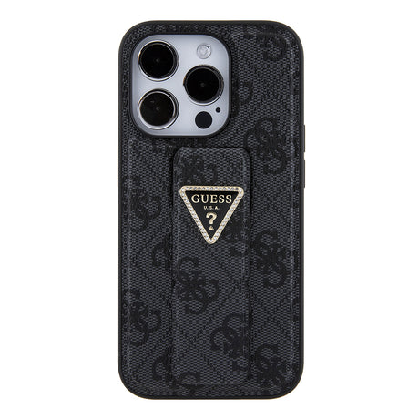 Husă Guess pentru iPhone 15 Pro, neagră
