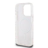 Husa de protectie Guess IML GCube MagSafe (GUHMP15LHGCUSTGP) compatibil cu iPhone 15 Pro, Roz