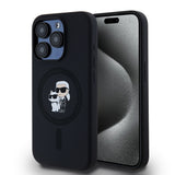 Husa de protectie Karl Lagerfeld compatibil cu iPhone 15 Pro, Negru